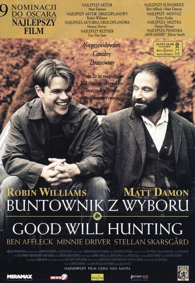 Plakat Filmu Buntownik z wyboru (1997) [Dubbing PL] - Cały Film CDA - Oglądaj online (1080p)
